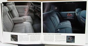 1976 Cadillac Seville Sales Brochure Over Sized Original