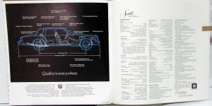 1976 Cadillac Seville Sales Brochure Over Sized Original