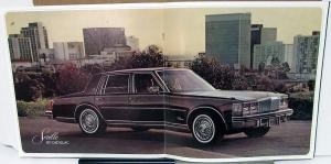 1977 Cadillac Seville Sales Brochure Original Over Sized