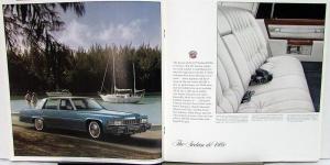 1977 Cadillac Fleetwood Brougham DeVille Limousine Sales Brochure Over Sized