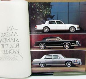 1979 Cadillac Seville Eldorado DeVille Fleetwood & More Large Sales Brochure