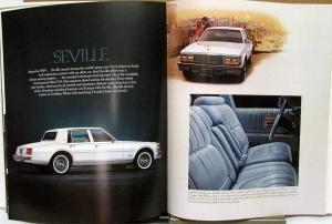 1979 Cadillac Seville Eldorado DeVille Fleetwood & More Large Sales Brochure