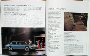 1979 Cadillac Seville Eldorado DeVille Fleetwood & More Large Sales Brochure