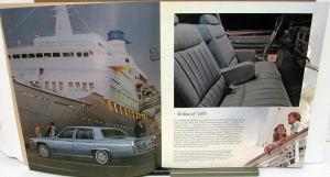 1978 Cadillac Eldorado DeVille Seville Fleetwood Brougham Limo Sale Brochure XL