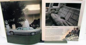 1978 Cadillac Eldorado DeVille Seville Fleetwood Brougham Limo Sale Brochure XL