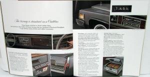 1978 Cadillac Eldorado DeVille Seville Fleetwood Brougham Limo Sale Brochure XL