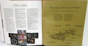 1978 Cadillac Eldorado DeVille Seville Fleetwood Brougham Limo Sale Brochure XL