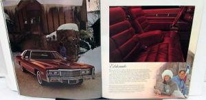 1978 Cadillac Eldorado DeVille Seville Fleetwood Brougham Limo Sale Brochure XL