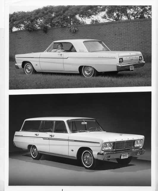 1965 Ford Fairlane Sports Coupe & 500 Station Wagon Press Photo & Release 0064