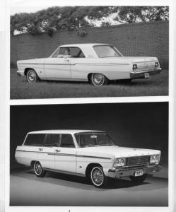 1965 Ford Fairlane Sports Coupe & 500 Station Wagon Press Photo & Release 0064