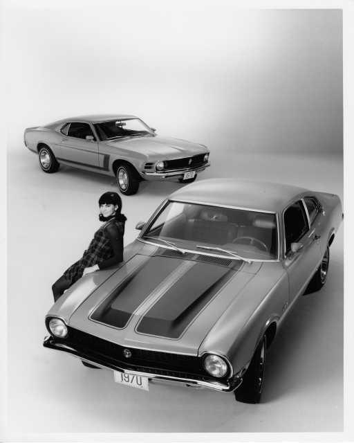 1970 Ford Maverick & Mustang Grabber Versions Press Photo and Release 0087