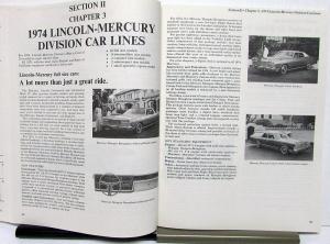 1974 Ford Lincoln Mercury New Car Buying Guide LTD Mustang Cougar Pantera L