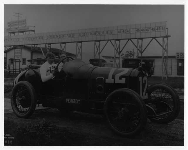 1913 Peugeot Race Car at Indianapolis Motor Speedway Photo 0003
