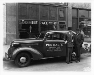 1936 Pontiac 6 Indianapolis Motor Speedway Official Car Photo 0014