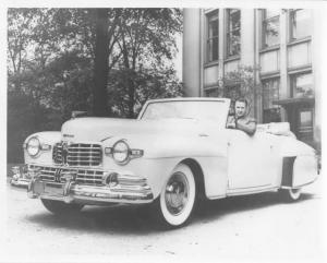 1946 Lincoln Continental Indianapolis 500 Pace Car Photo - Henry Ford II 0018