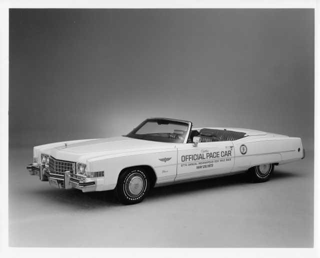1973 Cadillac Eldorado Indianapolis 500 Pace Car Press Photo and Release 0028