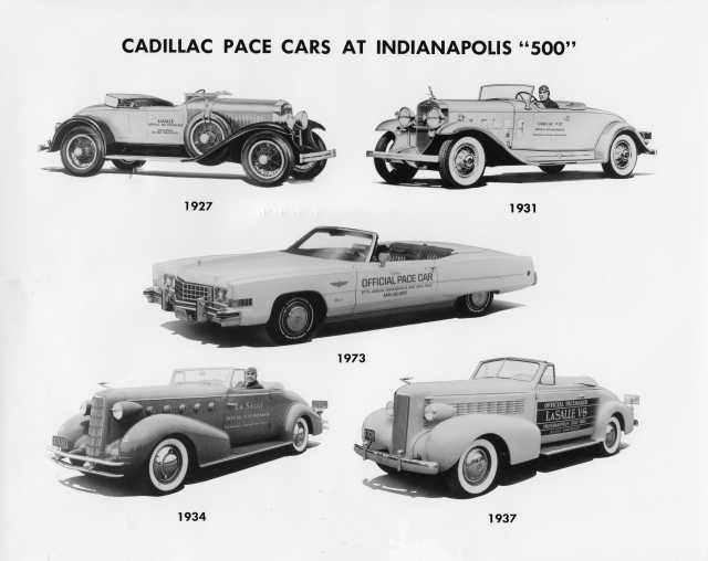 1973 Cadillac Indianapolis 500 Pace Cars Press Photo 0029