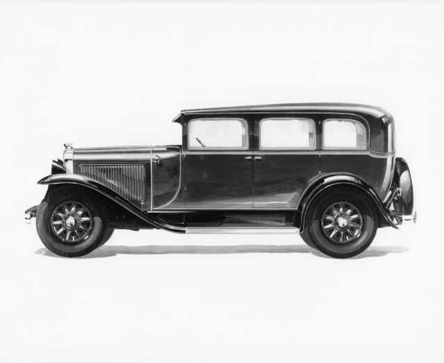 1929 Pontiac Four-Door Sedan Press Photo 0004