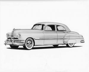 1952 Pontiac Deluxe Chieftain Four-Door Sedan Press Photo 0023