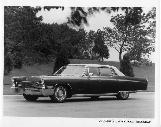 1968 Cadillac Fleetwood Brougham Press Photo and Release 0047