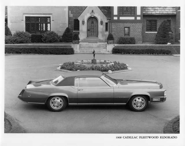 1968 Cadillac Fleetwood Eldorado Press Photo and Release 0048
