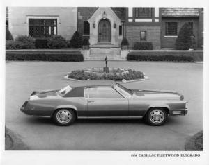 1968 Cadillac Fleetwood Eldorado Press Photo and Release 0048