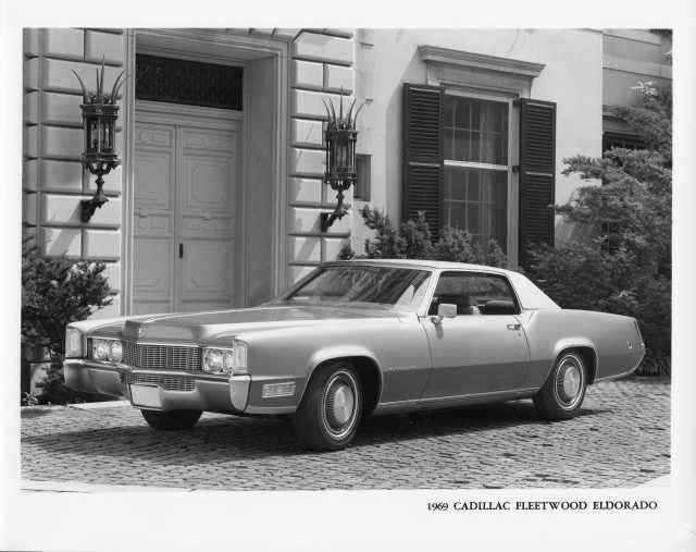 1969 Cadillac Fleetwood Eldorado Press Photo and Release 0049