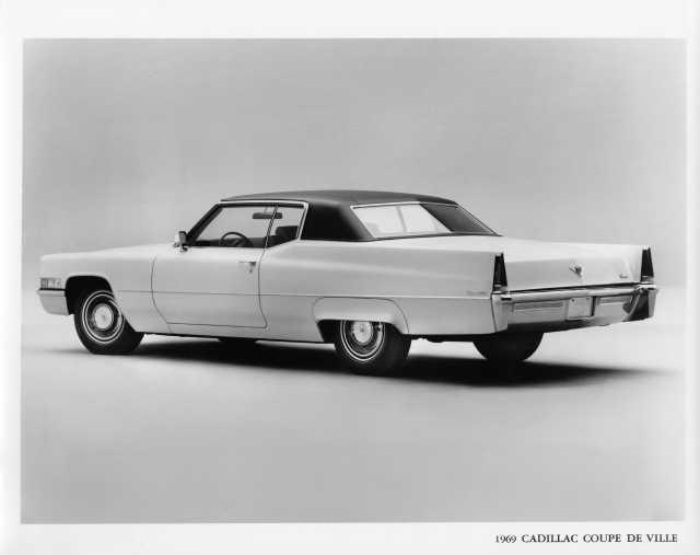 1969 Cadillac Coupe DeVille Press Photo and Release 0051