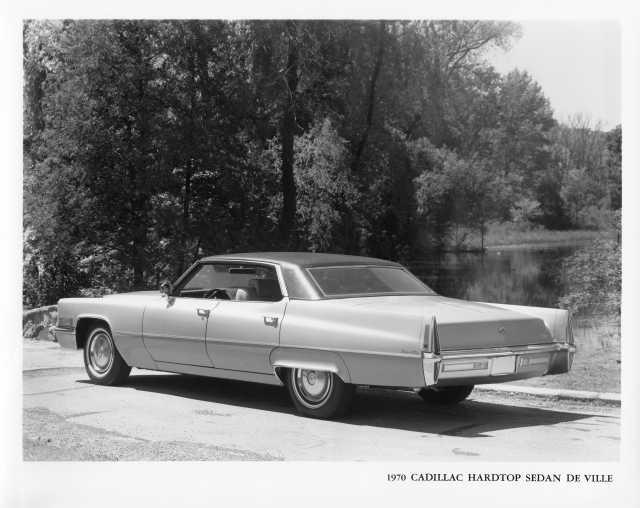 1970 Cadillac Sedan DeVille Hardtop Press Photo and Release 0056