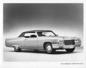 1970 Cadillac Coupe DeVille Press Photo and Release 0057