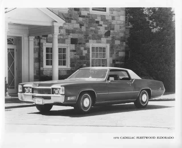 1970 Cadillac Fleetwood Eldorado Press Photo and Release 0058