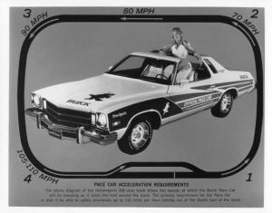 1975 Buick Century Indianapolis 500 Pace Car Press Photo 0030