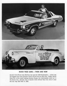 1975 Buick Century & 1939 Roadmaster Indianapolis 500 Pace Car Press Photo 0033