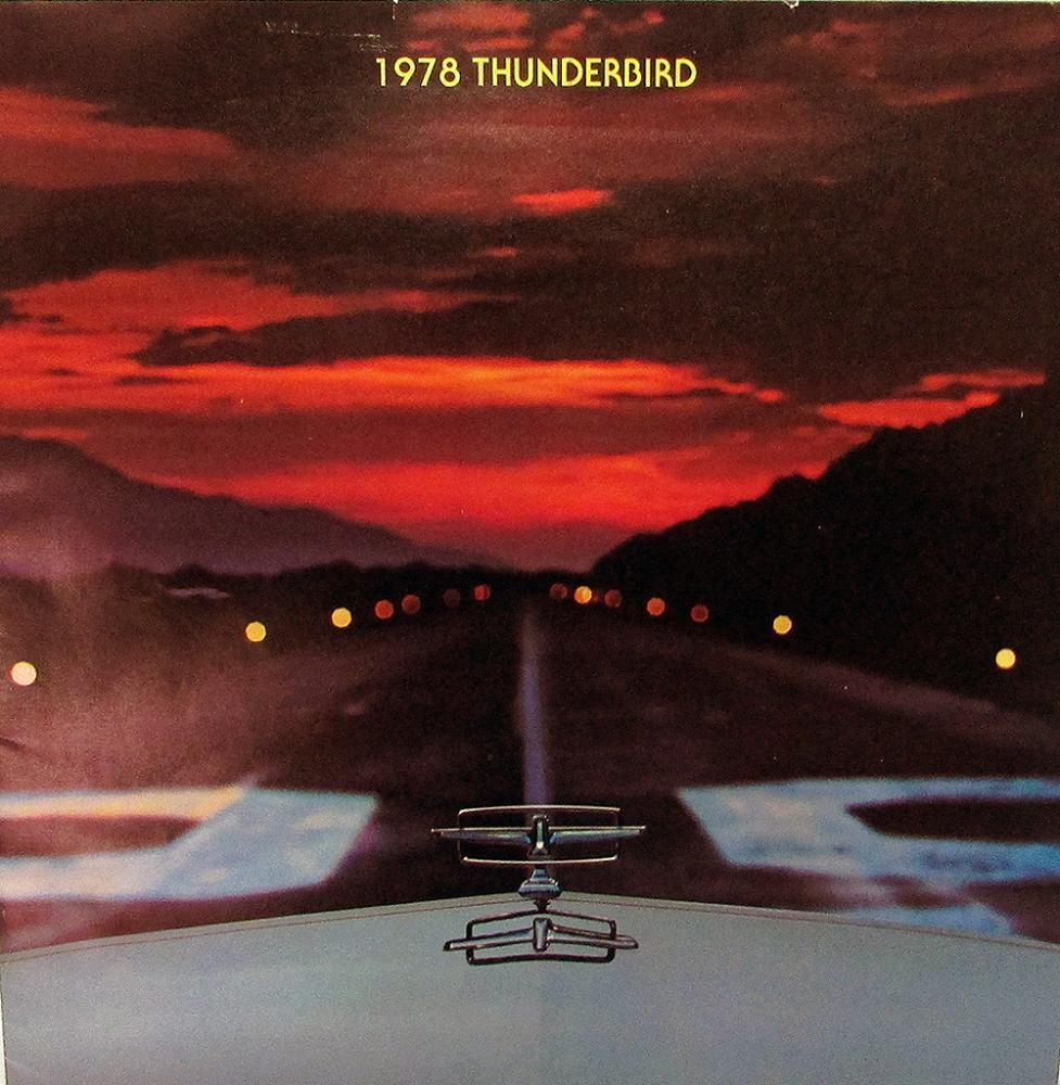 1978 Ford Thunderbird Landau Sport 2 Tone Sales Brochure Canadian REV 2/78 Orig