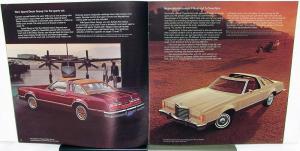 1978 Ford Thunderbird Landau Sport 2 Tone Sales Brochure Canadian REV 2/78 Orig