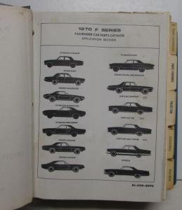1970 Mopar Parts Book Plymouth Dodge Cuda Challenger R/T GTX Road Runner Charger