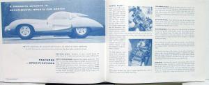 1988 Chevrolet Monterey Press Kit Zora Duntov Bill Mitchell Jim Hall John Fitch