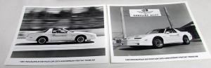 1989 Pontiac Trans Am Indianapolis 500 Pace Car Press Kit Bobby Unser Driver