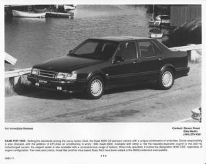 1993 Saab 9000 CD Press Photo 0005