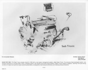 1993 Saab Turbo Trionic Press Photo 0006