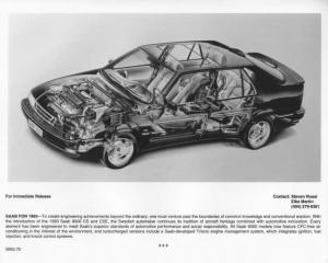 1993 Saab 9000 Cutaway Image Press Photo 0007
