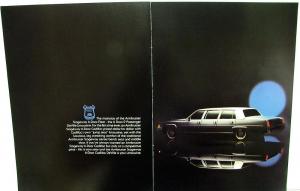 1977 Armbruster Stageway Dealer Sales Brochure W/Folder Six Door Limo Cadillac