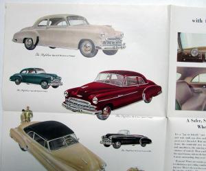 1949 Chevrolet Fleetline Styleline Series Color Sales Folder Original