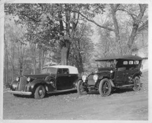 1915 Packard Model 5 and 1938 One Twenty Photo 0004