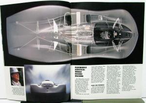 1988 Oldsmobile Brochure Insert Cutlass Indy 500 Pace Car Rick Mears Signed