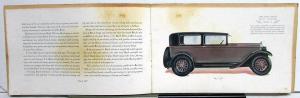 1928 Buick Series 115 120 128 Motor Cars Color Sale Brochure Original