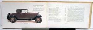 1928 Buick Series 115 120 128 Motor Cars Color Sale Brochure Original
