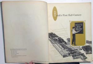 1953 Buicks First Half Century Historical Prestige Brochure Book Oversized