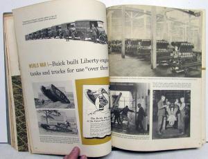 1953 Buicks First Half Century Historical Prestige Brochure Book Oversized