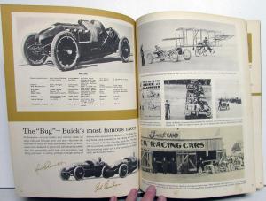 1953 Buicks First Half Century Historical Prestige Brochure Book Oversized